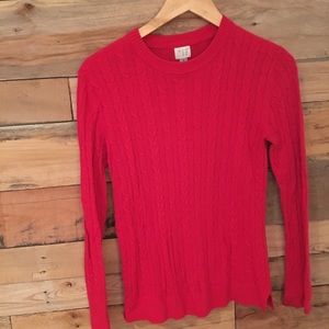 A New Day By Target Red Cable Knit Sweater Sz S